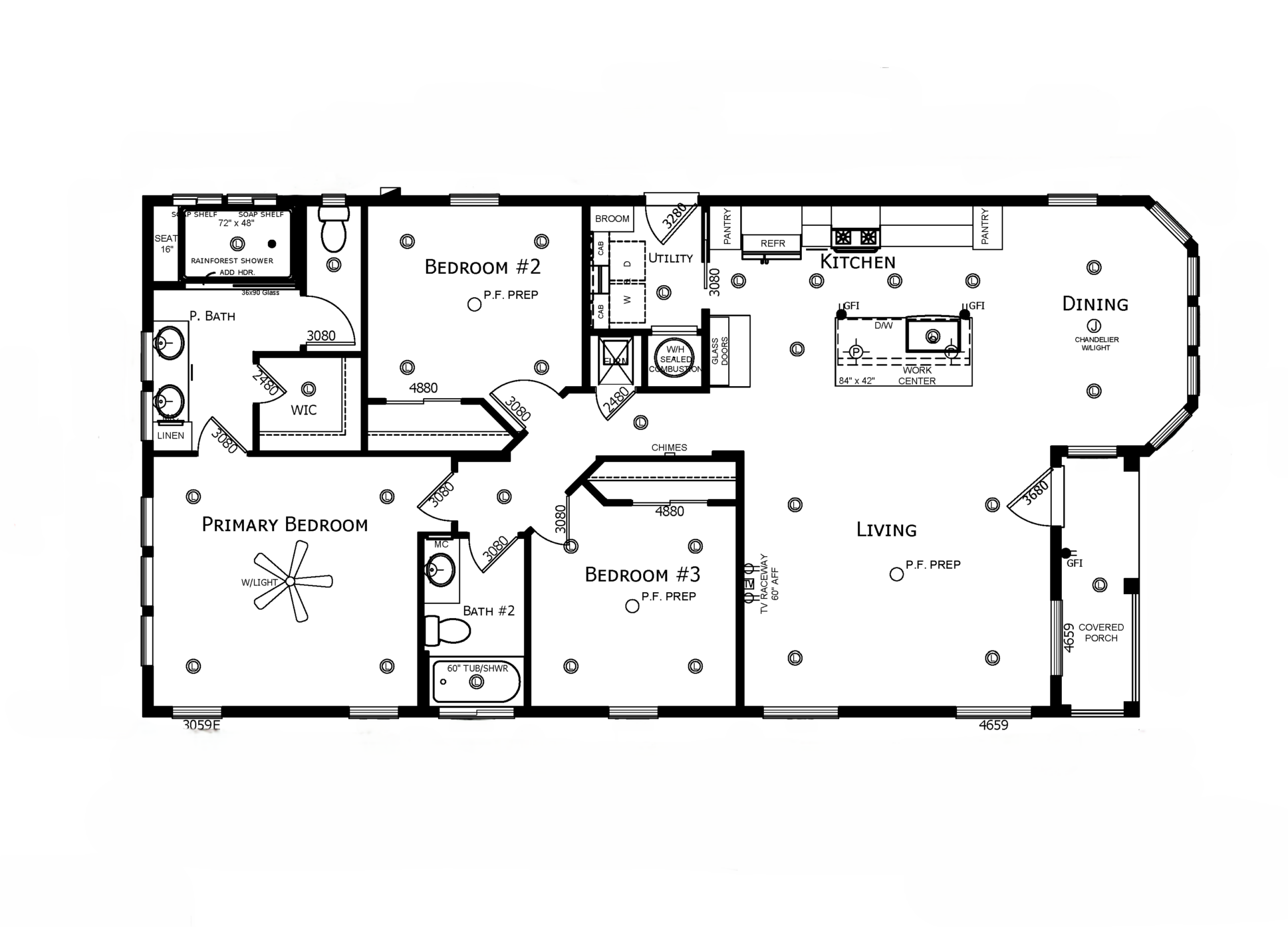 beachwood village space 117 floor plan